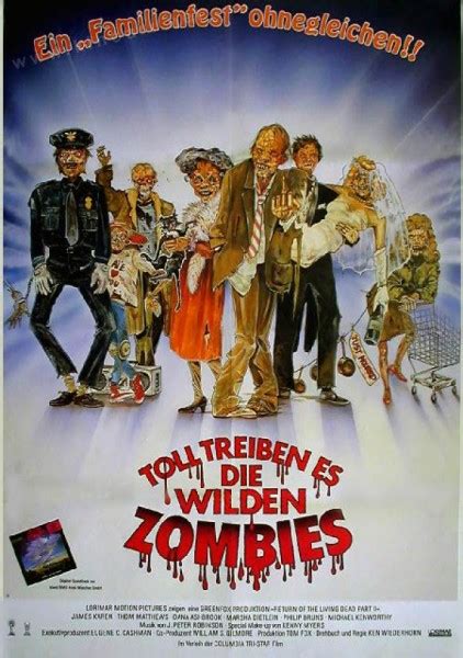 Return Of The Living Dead 2 Movie Poster