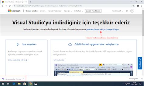 C Dersleri Visual Studio Nereden İndirilir Nasıl Kurulur İlk Proje