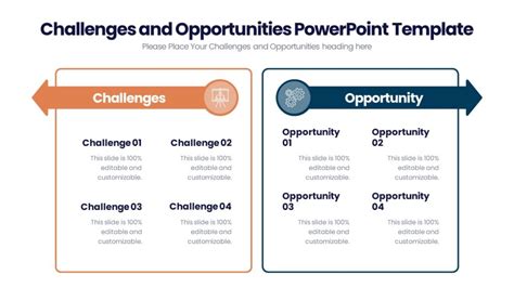 Challenges Opportunities Slides Template Pptuniverse