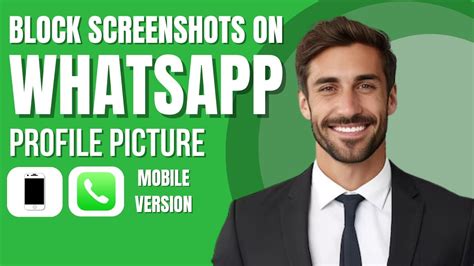 How To Block Screenshots On Whatsapp Profile Picture New Method Youtube