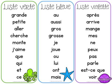 Comment J Enseigne Les Mots Fr Quents French Language Lessons Sight