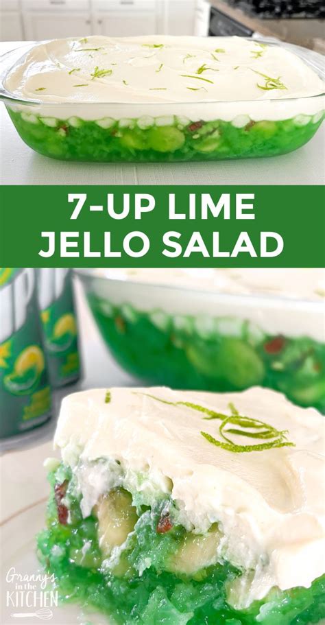 7 Up Jello Salad Recipe Recipe Easy Fruit Salad Recipes Fruit Salad Easy Dessert Salad Recipes