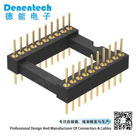 Denentech Factory Directly Supply Mm Machined Dual Row Straight Ic