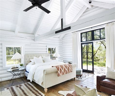 Bedroom In Modern Design Farmhouse by Stocksy Contributor Trinette