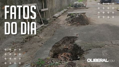 Moradores reclamam de crateras e obra inacabada em Ananindeua Vídeo