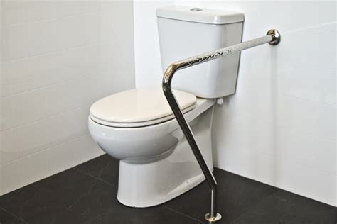 Stainless Steel Toilet Support Safety Rail Superquip Stainless