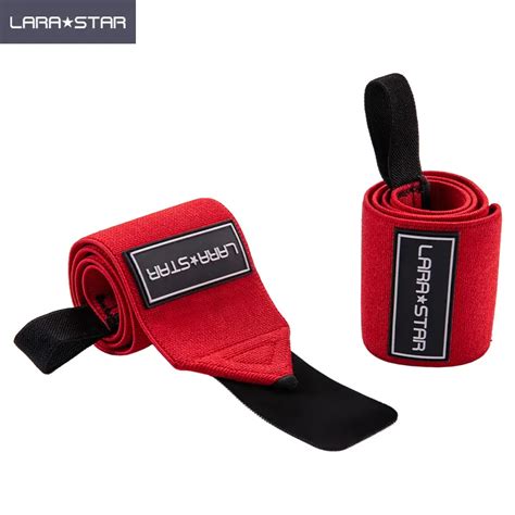 Wrist Wraps Lara Star Red - NZ Fitness Gear
