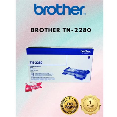 Brother Tn 2280 Original Black Toner Cartridge Shopee Malaysia