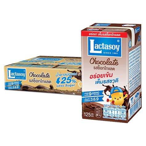 Lactasoy Soy Milk Uht Choco 125 Ml X 60 Makro Pro