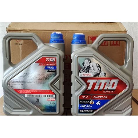 Jual Oli Toyota TMO 10W 40 4L 1 Galon Shopee Indonesia