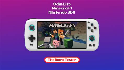 Minecraft Nintendo Ds Odin Lite Youtube