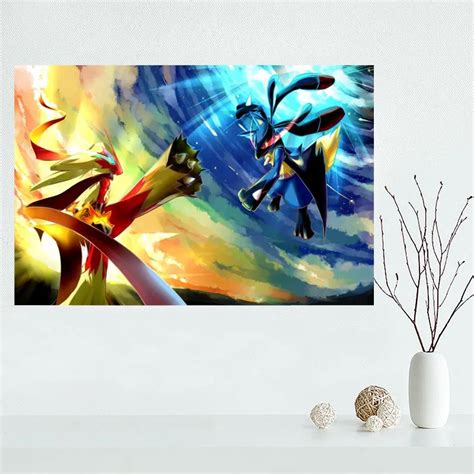 Aliexpress.com : Buy Nice Custom Colorful Pokemon Canvas Poster Print ...