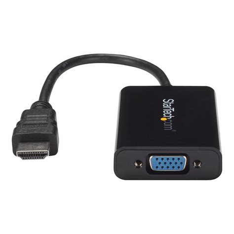 StarTech HDMI To VGA Video Adapter Converter With Audio For Desktop