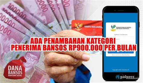 Ini Dia Kategori Penerima Baru Bansos Rp Yang Cair Bulan