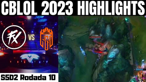 FX vs LOS Melhores Momentos do Jogo CBLOL 2023 1ª Etapa S5D2 Rodada