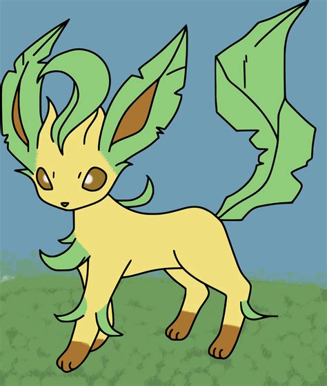 Leafeon from Pokemon by SogefloColo on DeviantArt