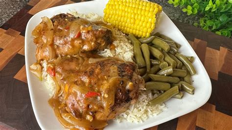 How To Make Real Southern Smothered Chicken And Gravy Soul Food Instant Pot Teacher