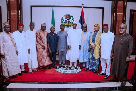 PHOTO NEWS: Buhari Hosts National Assembly Leadership - The Elites Nigeria