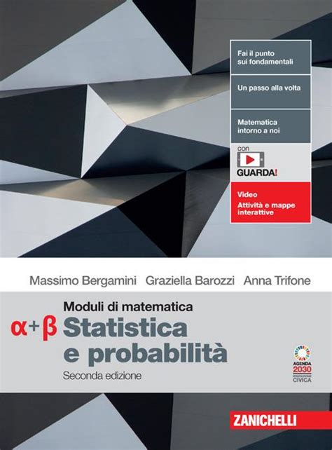 Moduli di matematica Modulo Alfa Beta Statistica e probabilità Con