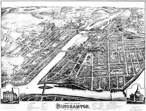 Spanning Time How Historic Birds Eye View Maps Were Made