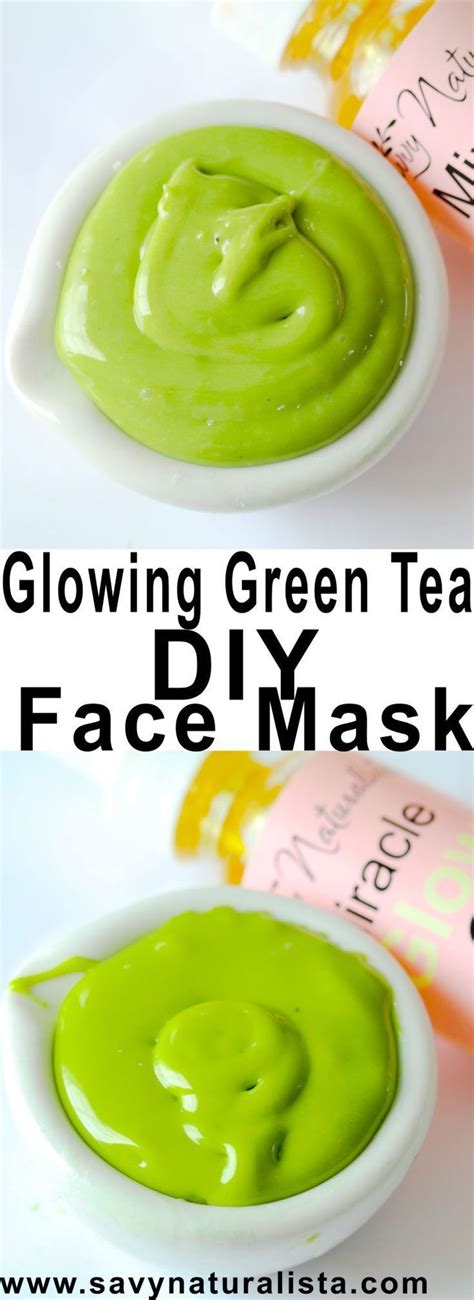 Make Your Skin Glow With This Three Ingredient Diy Green Tea All Natural Facial Mask