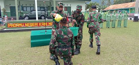 26 Bintara Remaja Ikut Tradisi Penerimaan Masuk Satuan Poskomalut