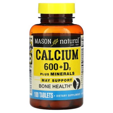 Calcium 600 D3 Plus Minerals Tablets 1 Smith’s Food And Drug