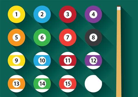 Billiard Balls Vector Art Icons And Graphics For Free Download