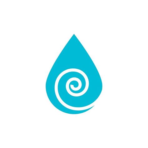 Premium Vector Water Drop Illustration Logo Vector Design