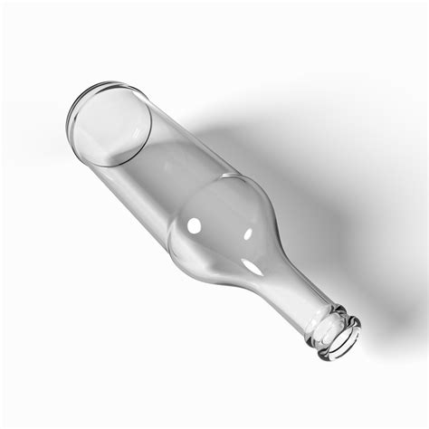 Realistic 3d Model Of A Glass Bottle 3d Model Turbosquid 2092325