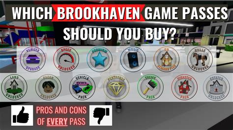 Which Brookhaven Game Passes Should You Buy Pros And Cons Of Every