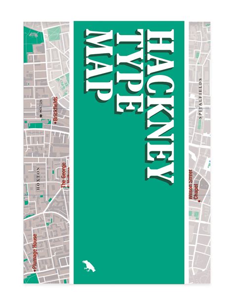 Hackney Type Map - Explore the Architectural Lettering of Hackney ...