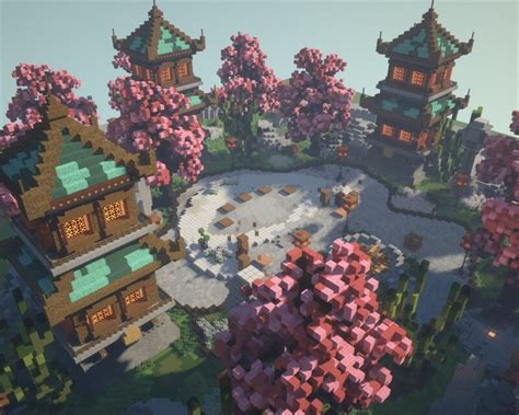 Japanese Lobby 250x250 Minecraft Map