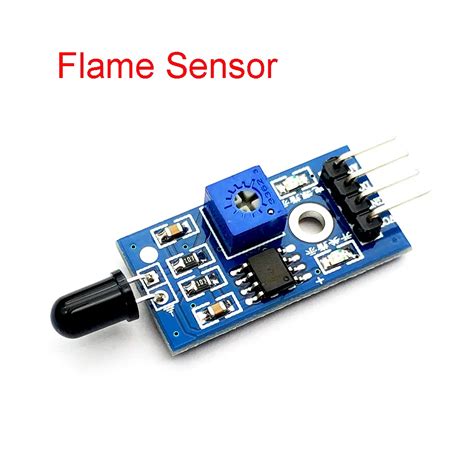 Módulo de sensor de detecção de chama lm393 módulo receptor