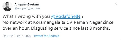 Vodafone down in Bangalore: Many users furious, carrier says issue