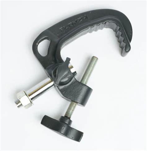 black  silver flaxzy studio light  clamp  safty chain  rs