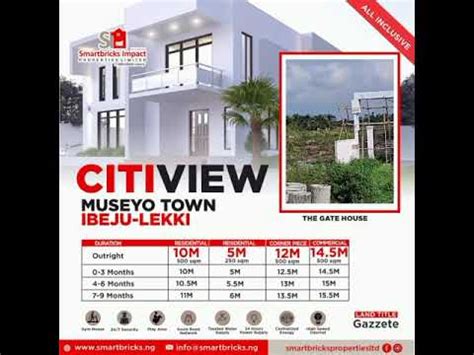 The Citiview Estate Phase1 Museyo Town Eleko Ibeju Lekki Lagos Land Now