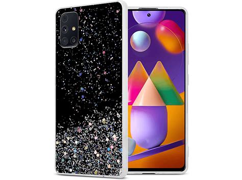 Funda para móvil Funda protectora con purpurina brillante CADORABO