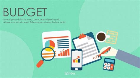 Playful Budget PowerPoint Template Creative Powerpoint Templates