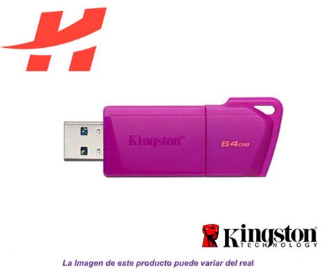 Memoria Usb Gb Kingston Exodia Morado V Np Kc U L Lp Pieza