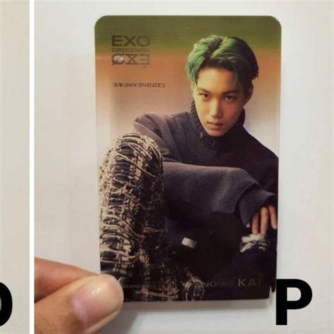 Jual Pc Exo Photocard Transparan Obsession Ver Shopee Indonesia