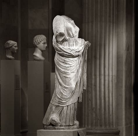 Marble Statue Of A Woman Greek Late Classical The Met