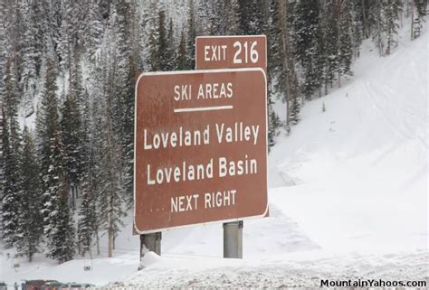 Loveland Ski Area in Colorado: Location, Map and Directions