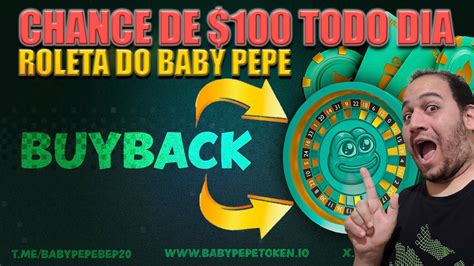 BABY PEPE PROMENTE CHANCE DE 1000x VARIAS QUEIMAS E RECOMPRAS E