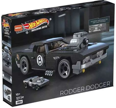 Hot Wheels Mega Construx Rodger Dodger Exclusive Set Mattel ToyWiz