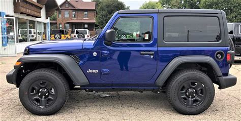 2018 Jeep Wrangler Sport 2 Door Interior