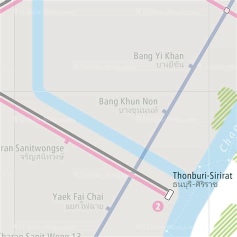 Bangkok Rail Map City Train Route Map Your Offline Travel Guide