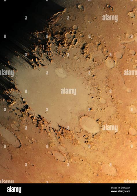 Argyre Basin Mars Illustration The Argyre Basin Is An Early Impact