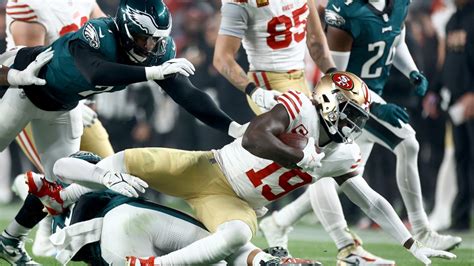 Eagles vs. 49ers: Key takeaways from 1st half as Niners hold 14-6 lead