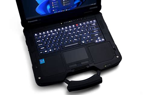 La Nuova Versione Del Toughbook 40 Porta Lelaborazione Ai Alledge Per Gli Operatori Sul Campo